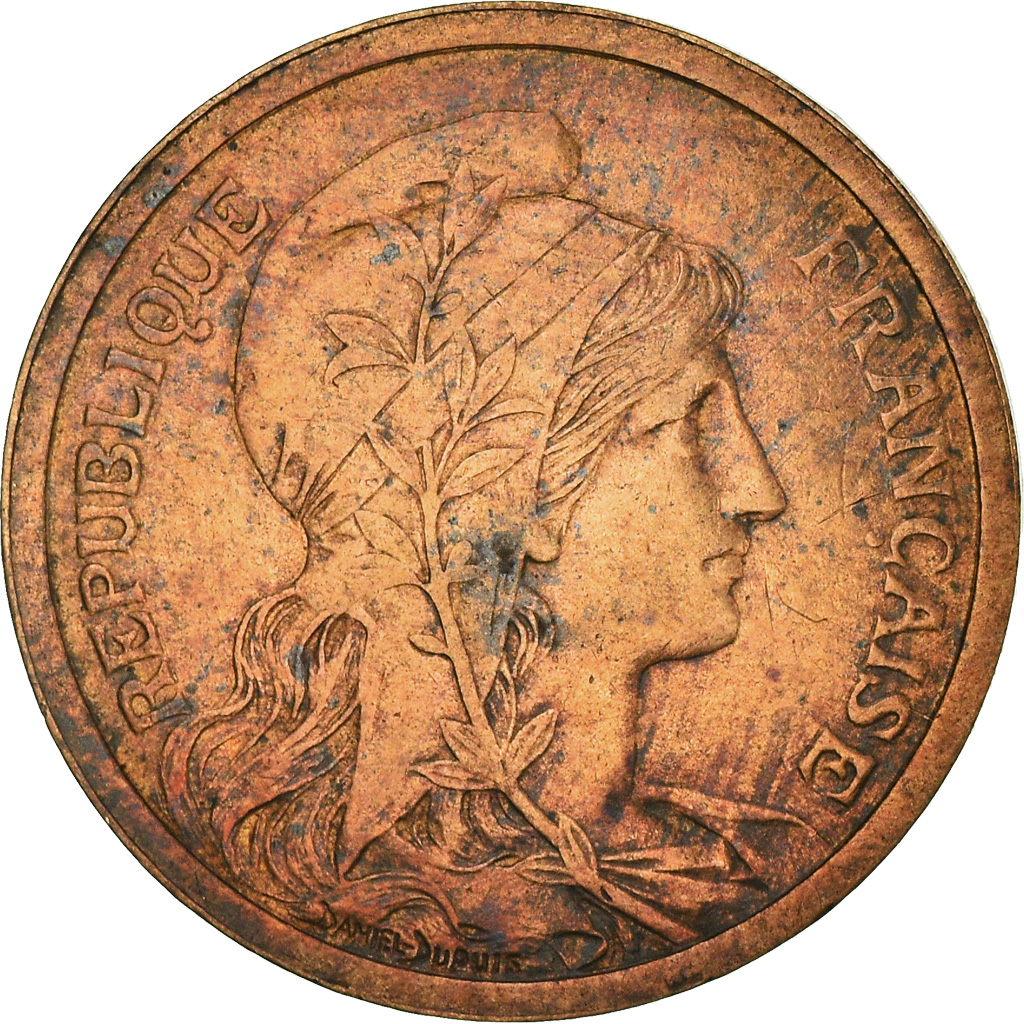 Coin, France, Dupuis, 2 Centimes, 1899, Paris, , Bronze, KM:841