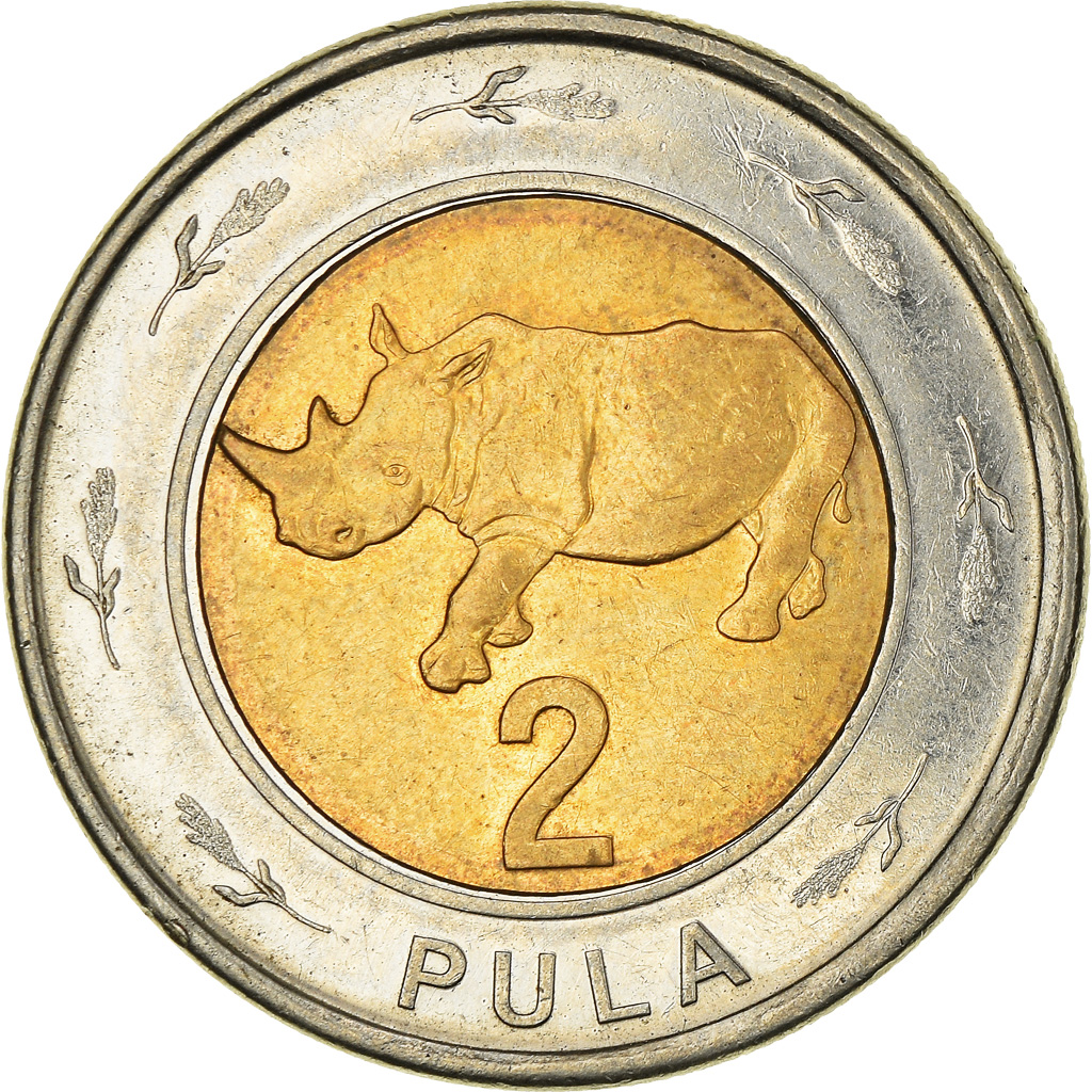 Coin, Botswana, 2 Pula, 2013, , Bi-Metallic | African Coins