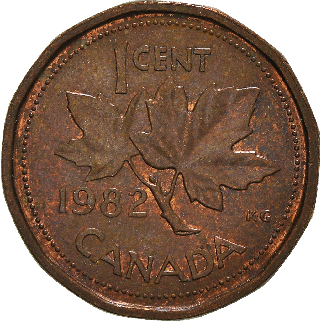 Coin, Canada, Cent, 1982, , Bronze, KM:132