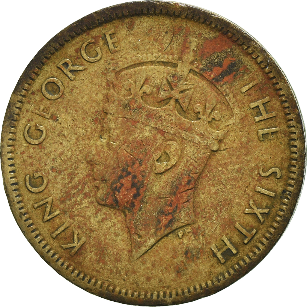 Coin, Hong Kong, George VI, 10 Cents, 1950, , Nickel-brass, KM:25