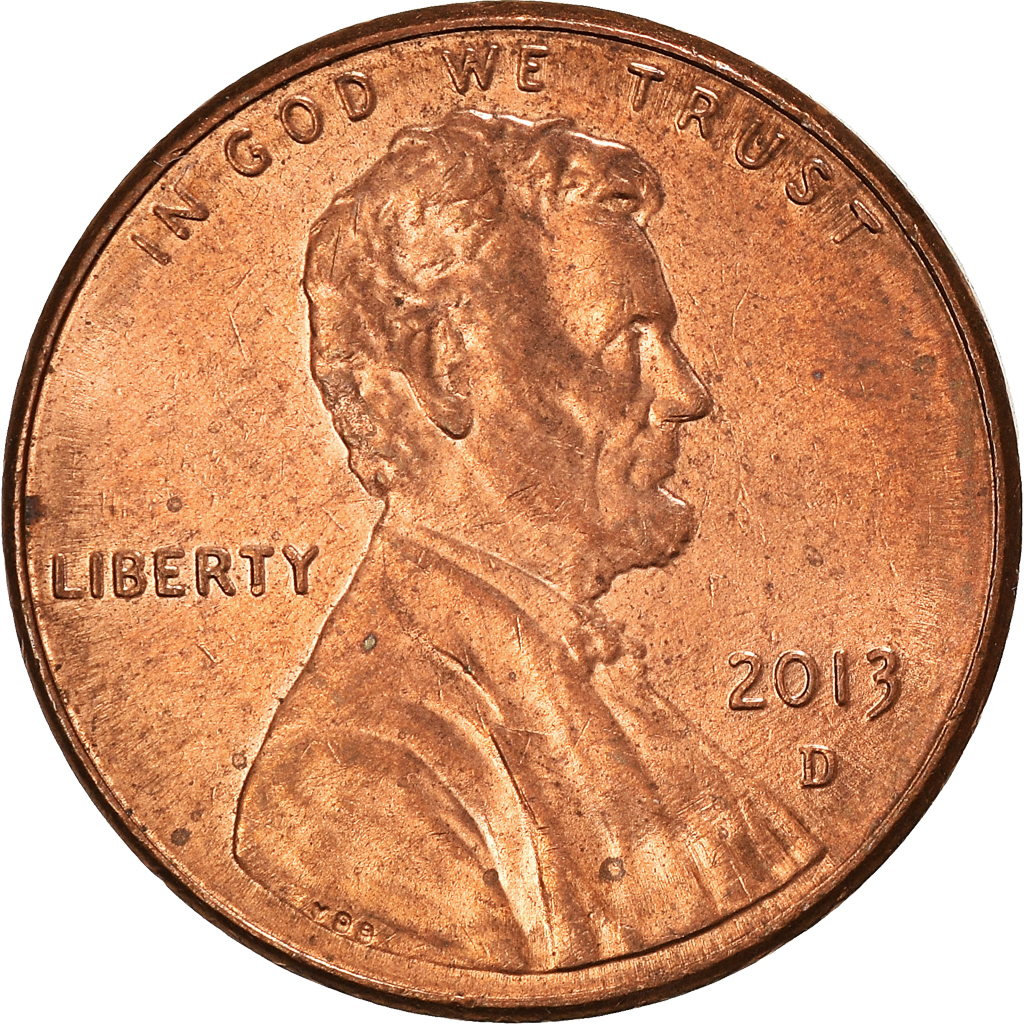 Moneda, Estados Unidos, Lincoln - Shield Reverse, Cent, 2013, U.S. Mint, Denver