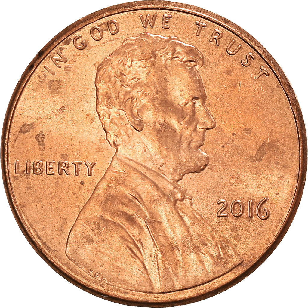 Moneda, Estados Unidos, Cent, 2016, U.S. Mint, MBC, Cobre chapado en cinc