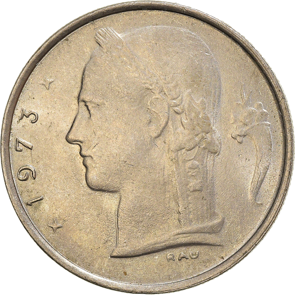 Coin, Belgium, Franc, 1973, , Copper-nickel, KM:143.1