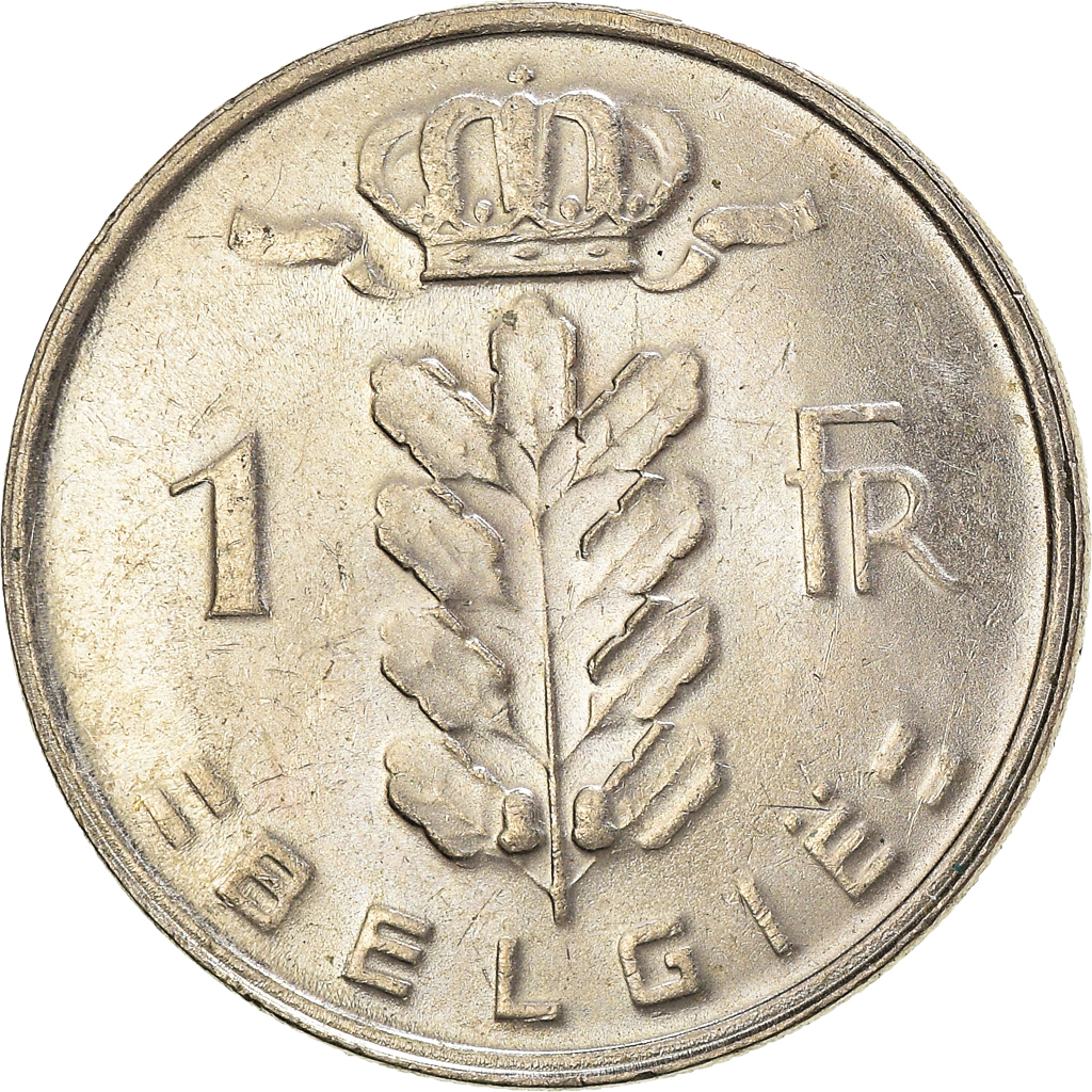 Moneda, Bélgica, Franc, 1988, EBC, Cobre - níquel, KM:143.1