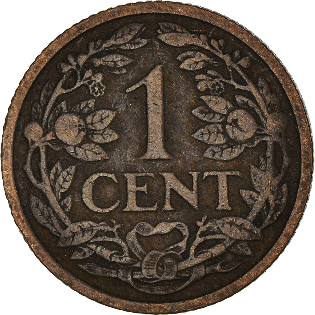 Coin, Netherlands, Wilhelmina I, Cent, 1915, , Bronze, KM:152