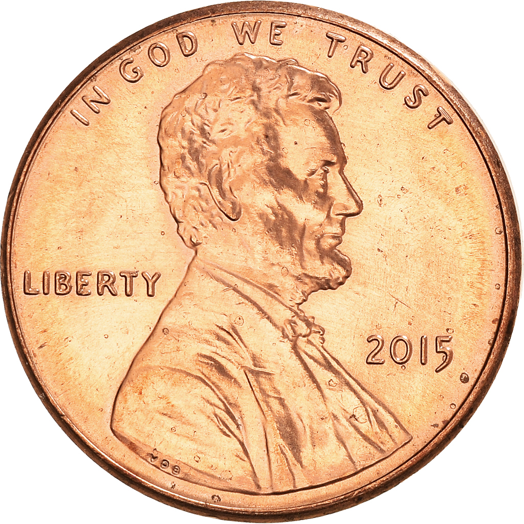 Moneda, Estados Unidos, Lincoln - Shield Reverse, Cent, 2015, U.S. Mint