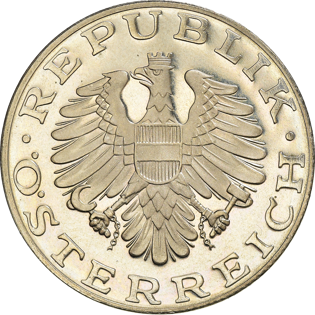 Coin, Austria, 10 Schilling, 1976, BE, , Copper-Nickel Plated Nickel