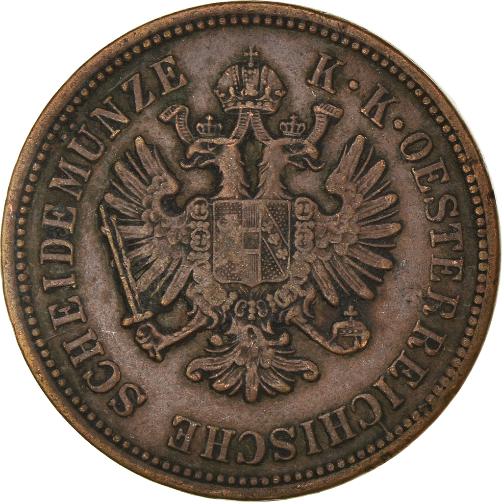 Coin, Austria, Franz Joseph I, 4 Kreuzer, 1861, A., , Copper, KM:2194