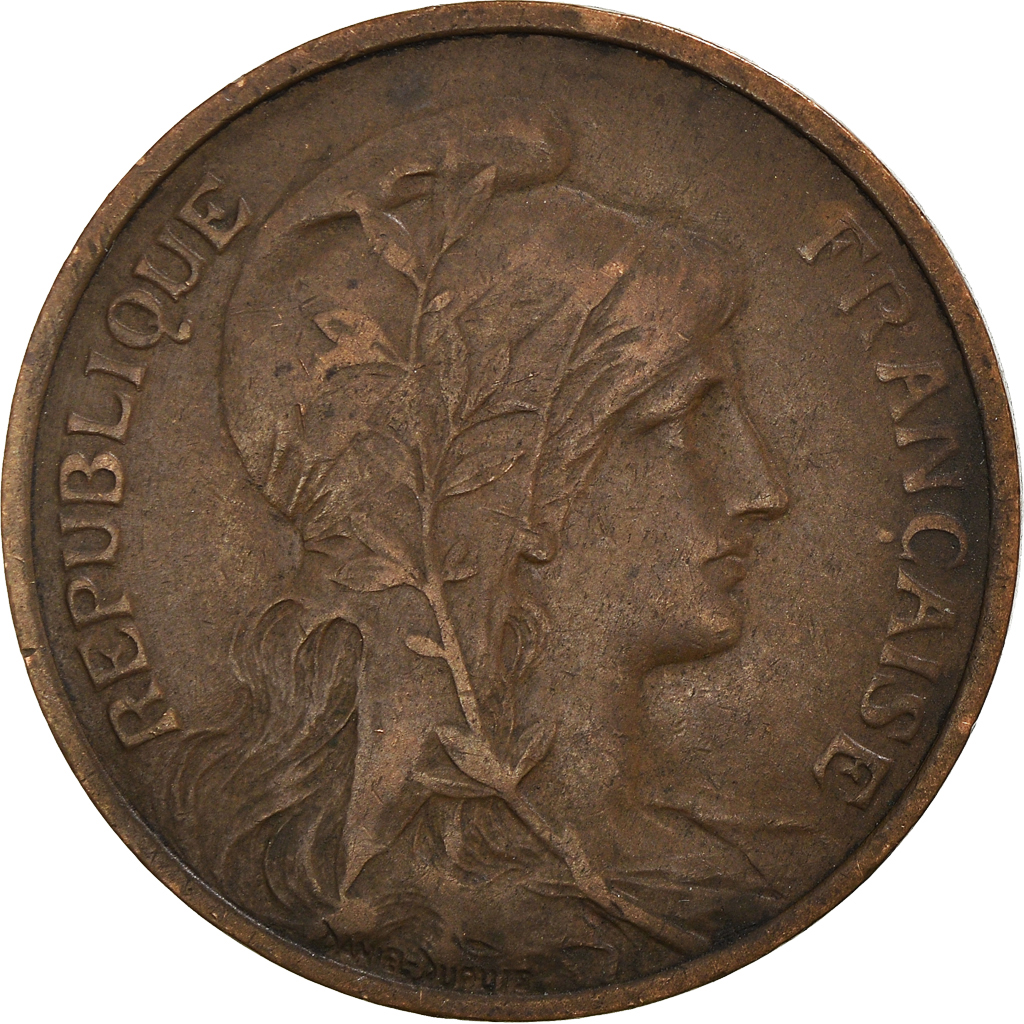Coin, France, Dupuis, 5 Centimes, 1913, Paris, , Bronze, KM:842