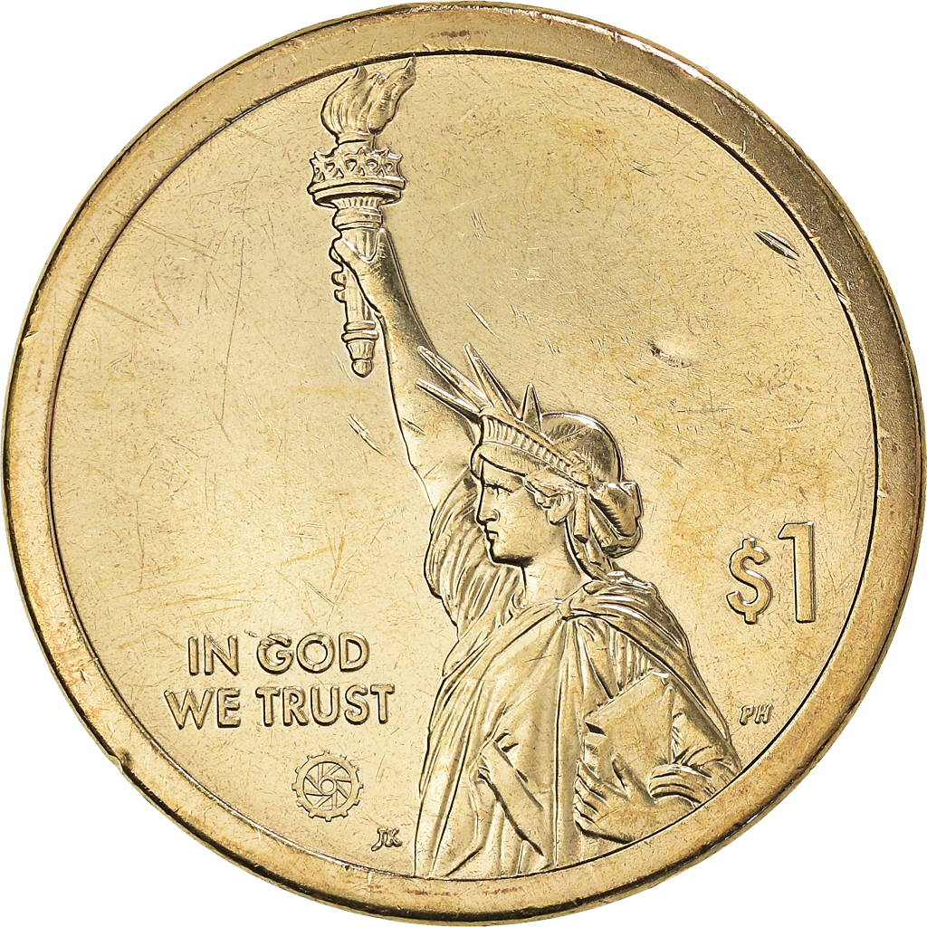 Coin, United States, Dollar, 2021, Philadelphia, NEW HAMPSHIRE, , Zing