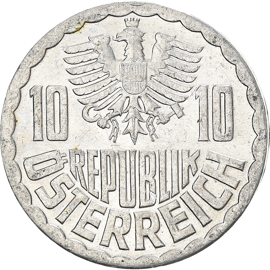 Coin, Austria, 10 Groschen, 1981, Vienna, , Aluminum, KM:2878