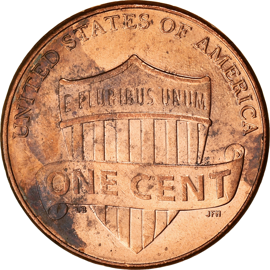 Moneda, Estados Unidos, Lincoln Cent, Cent, 2010, U.S. Mint, BC+, Cobre chapado