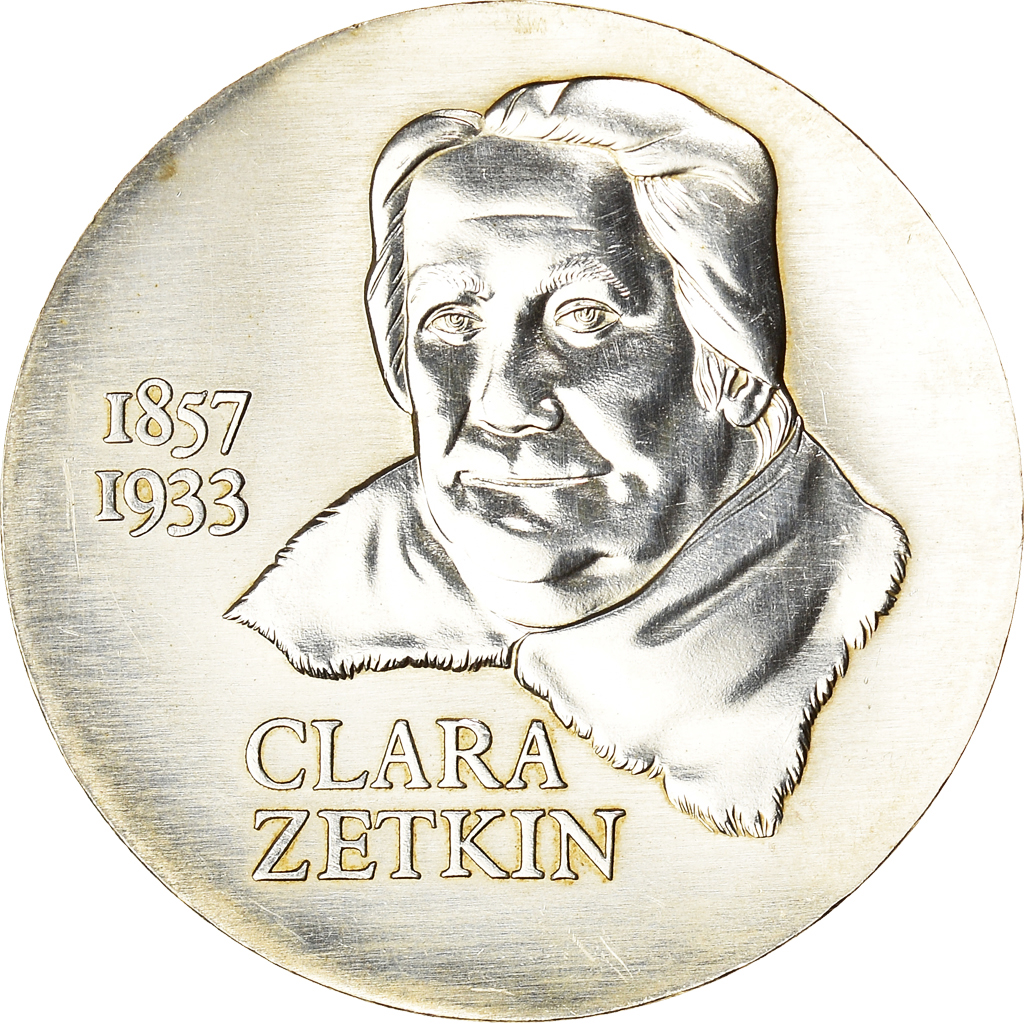 Coin, GERMAN-DEMOCRATIC REPUBLIC, 125th Anniversary - Birth of Clara Zetkin