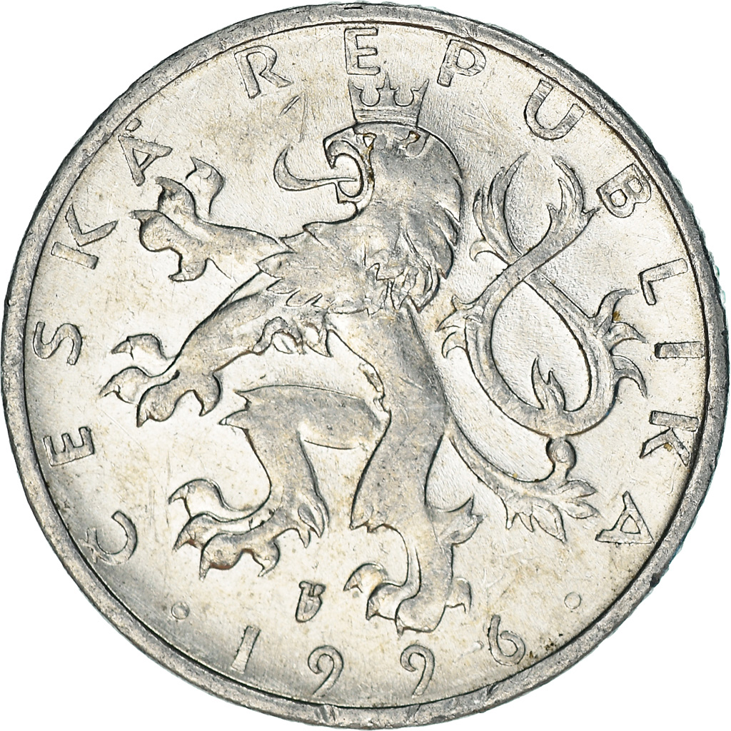 Coin, Czech Republic, 50 Haleru, 1996, , Aluminum, KM:3.1