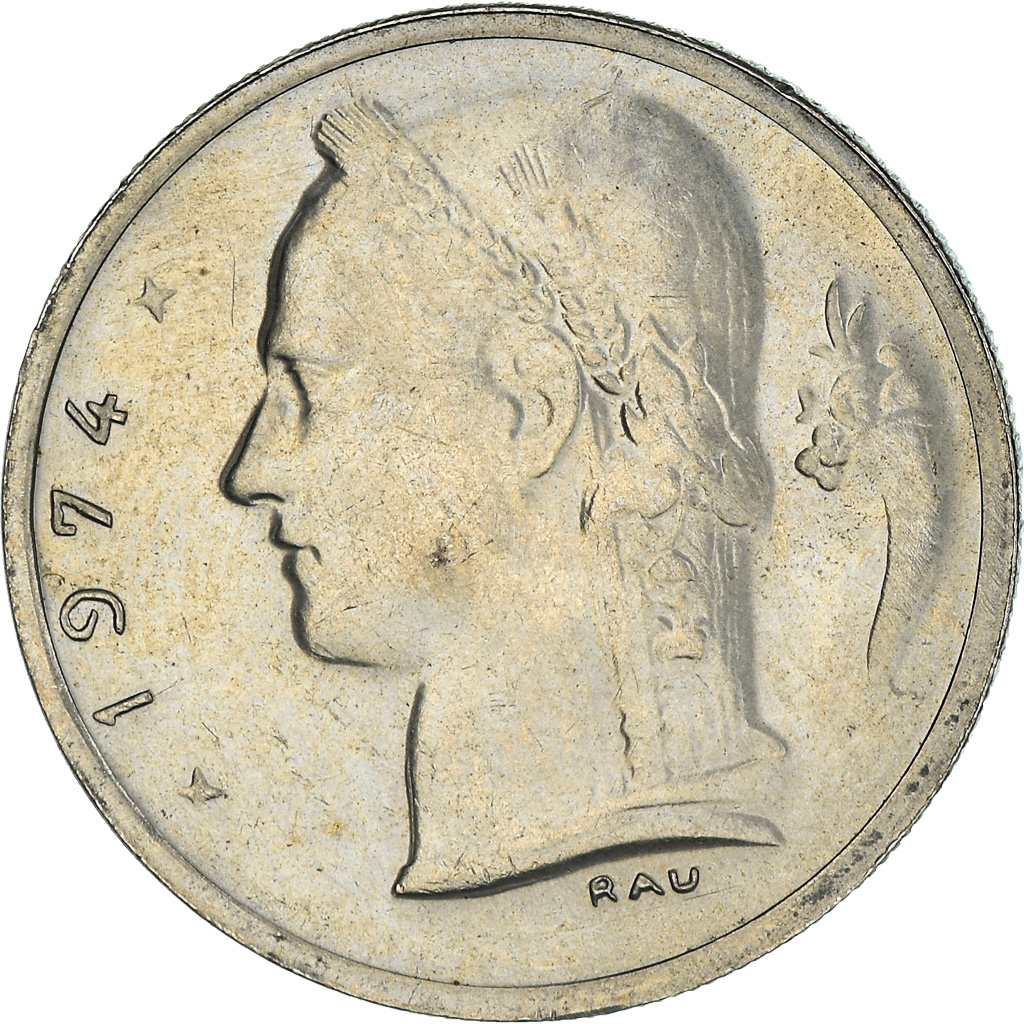 Coin, Belgium, Franc, 1974, , Copper-nickel, KM:142.1