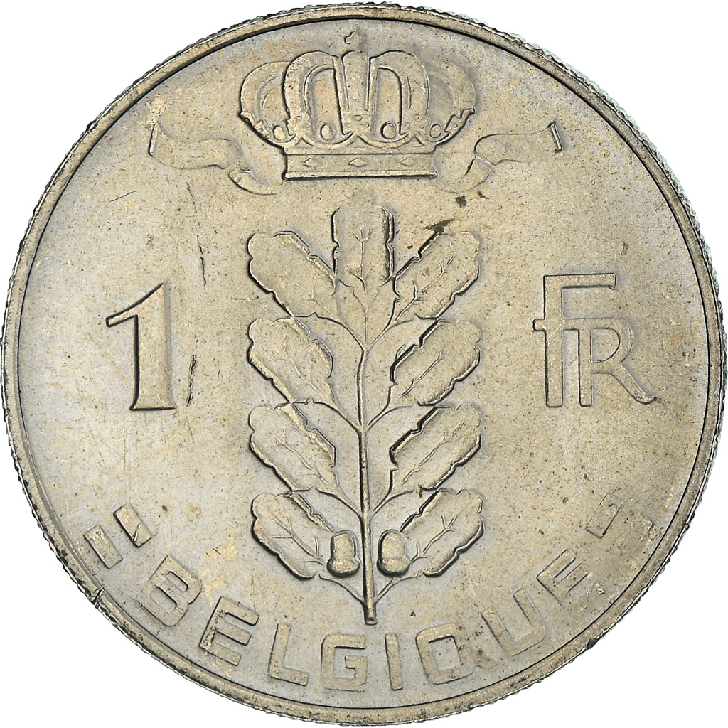 Coin, Belgium, Franc, 1974, , Copper-nickel, KM:142.1