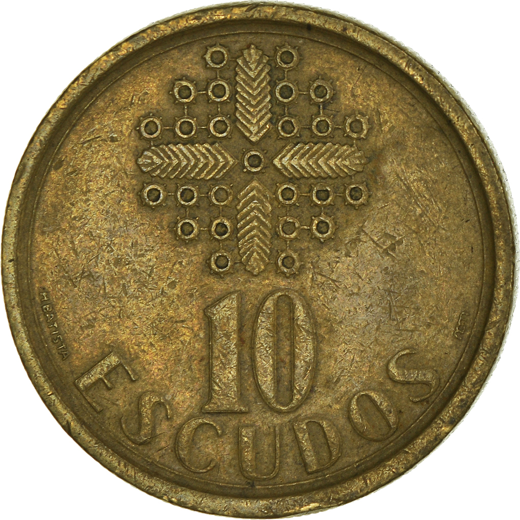 Coin, Portugal, 10 Escudos, 1991, , Nickel-brass, KM:633