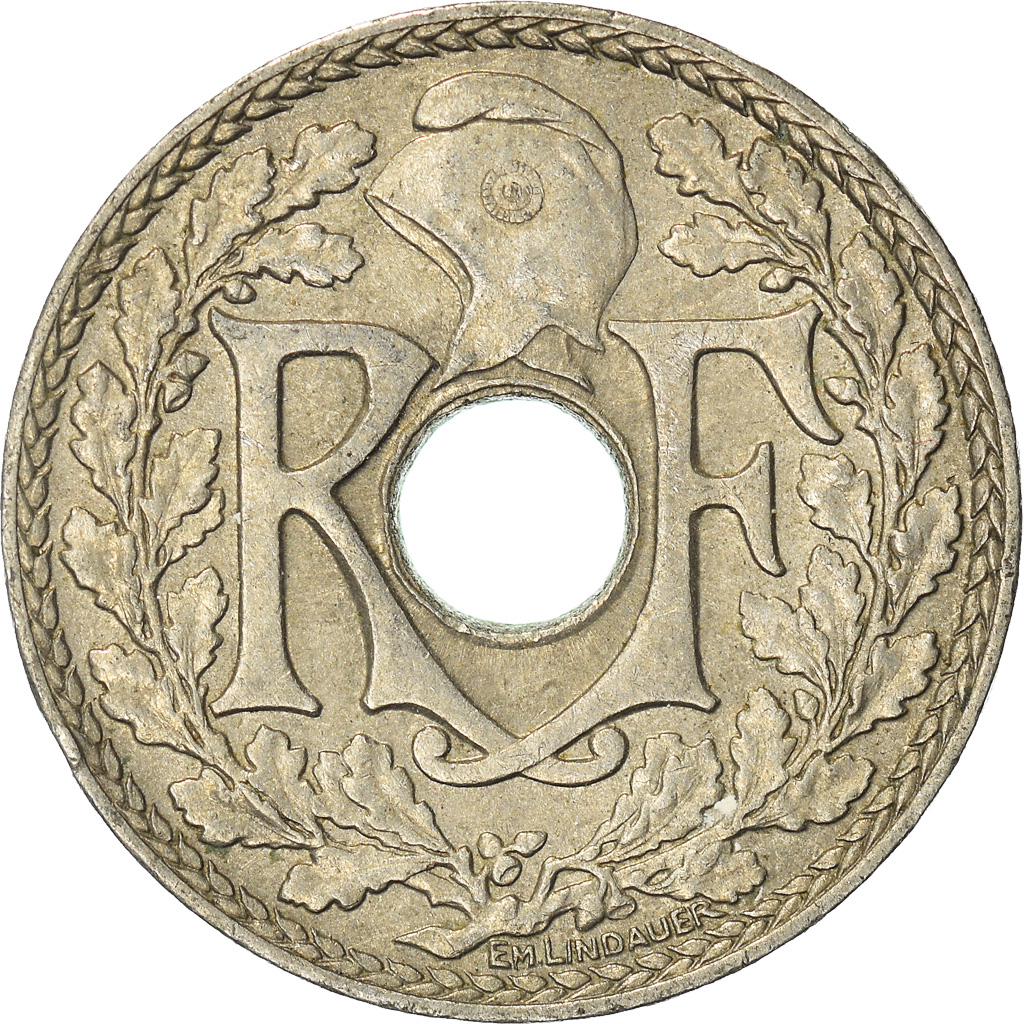 Moneda, Francia, 10 Centimes, 1937