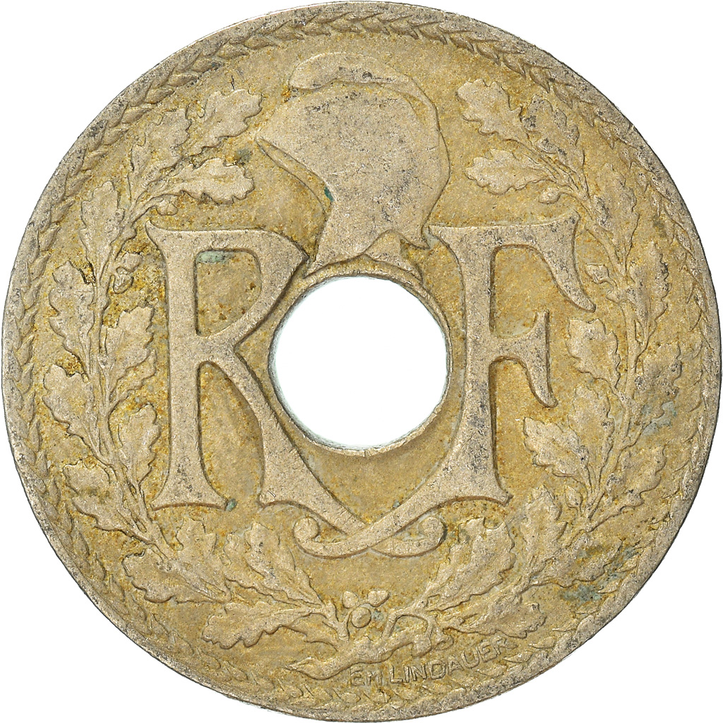 Moneda, Francia, 25 Centimes, 1927