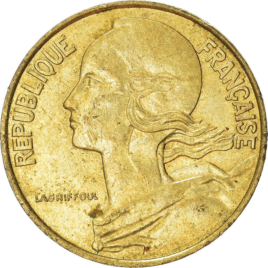 Moneda, Francia, 10 Centimes, 1994