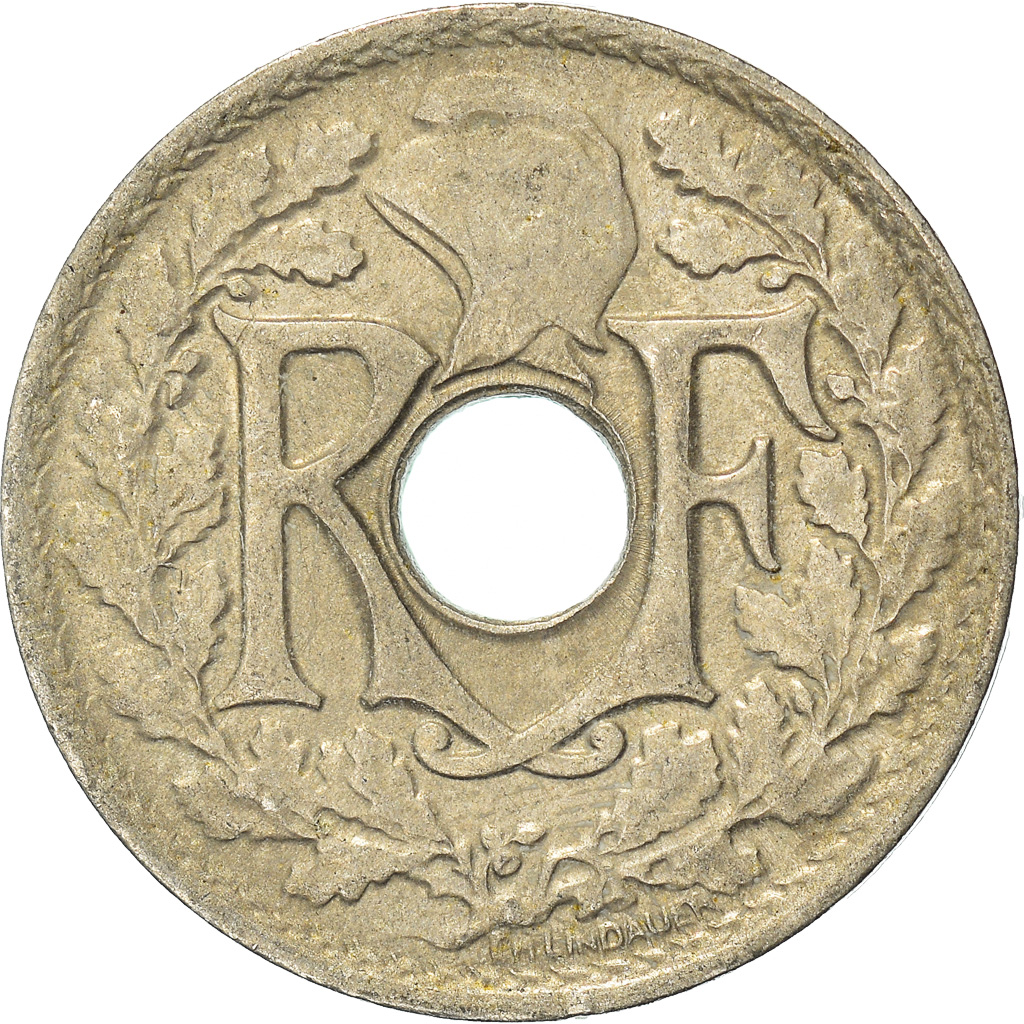 Moneda, Francia, 25 Centimes, 1920