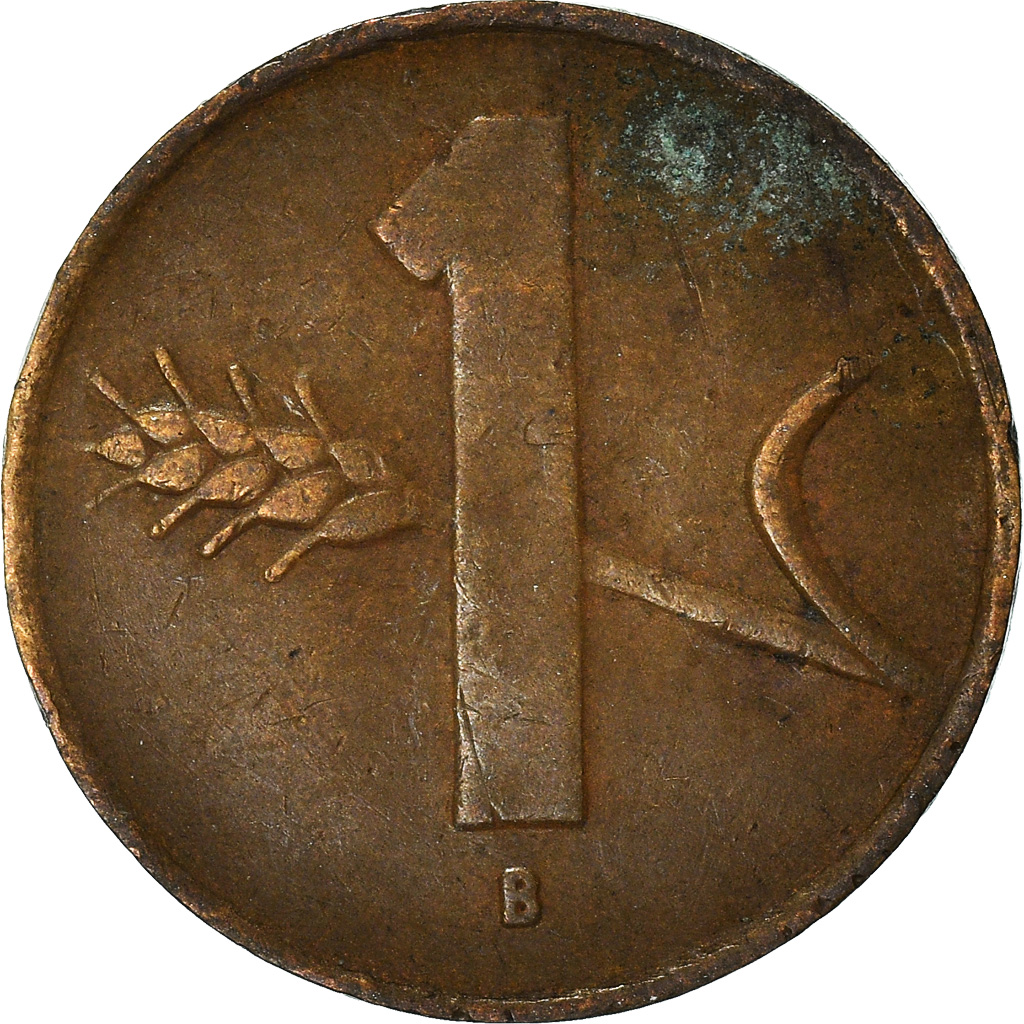 Moneda, Suiza, Rappen, 1948