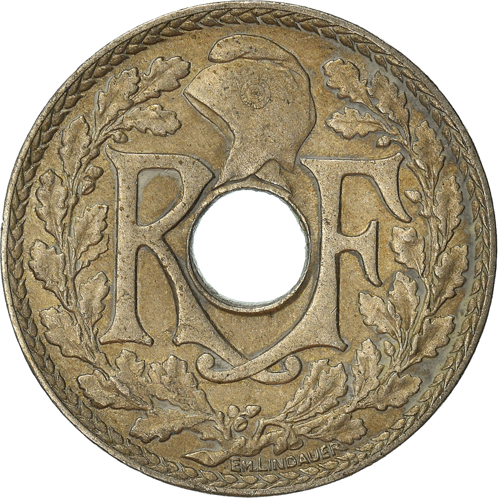 Moneda, Francia, 10 Centimes, 1935