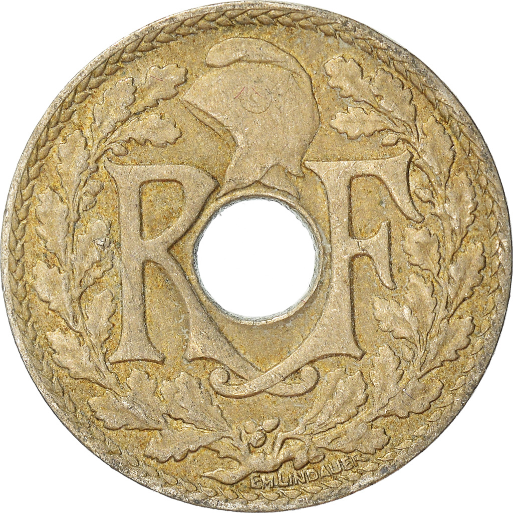 Moneda, Francia, 10 Centimes, 1927