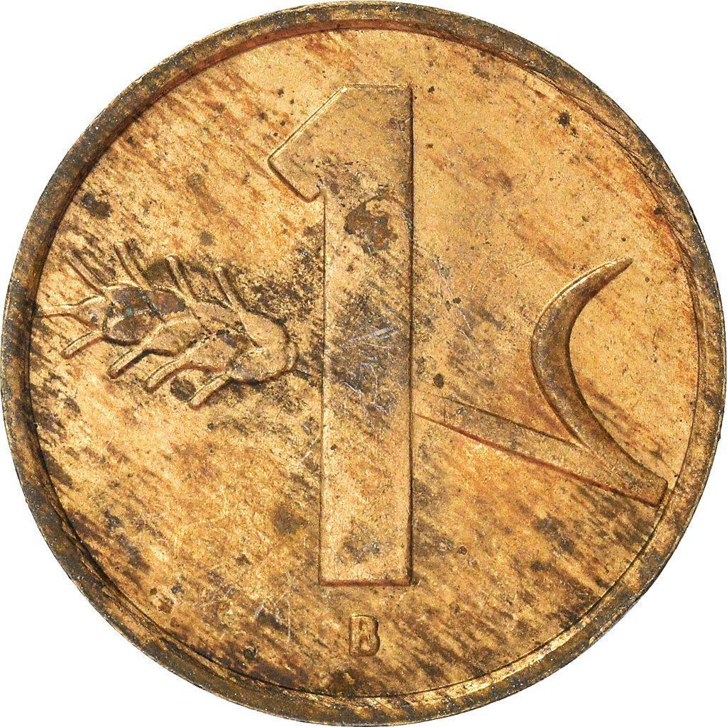 Moneda, Suiza, Rappen, 1954