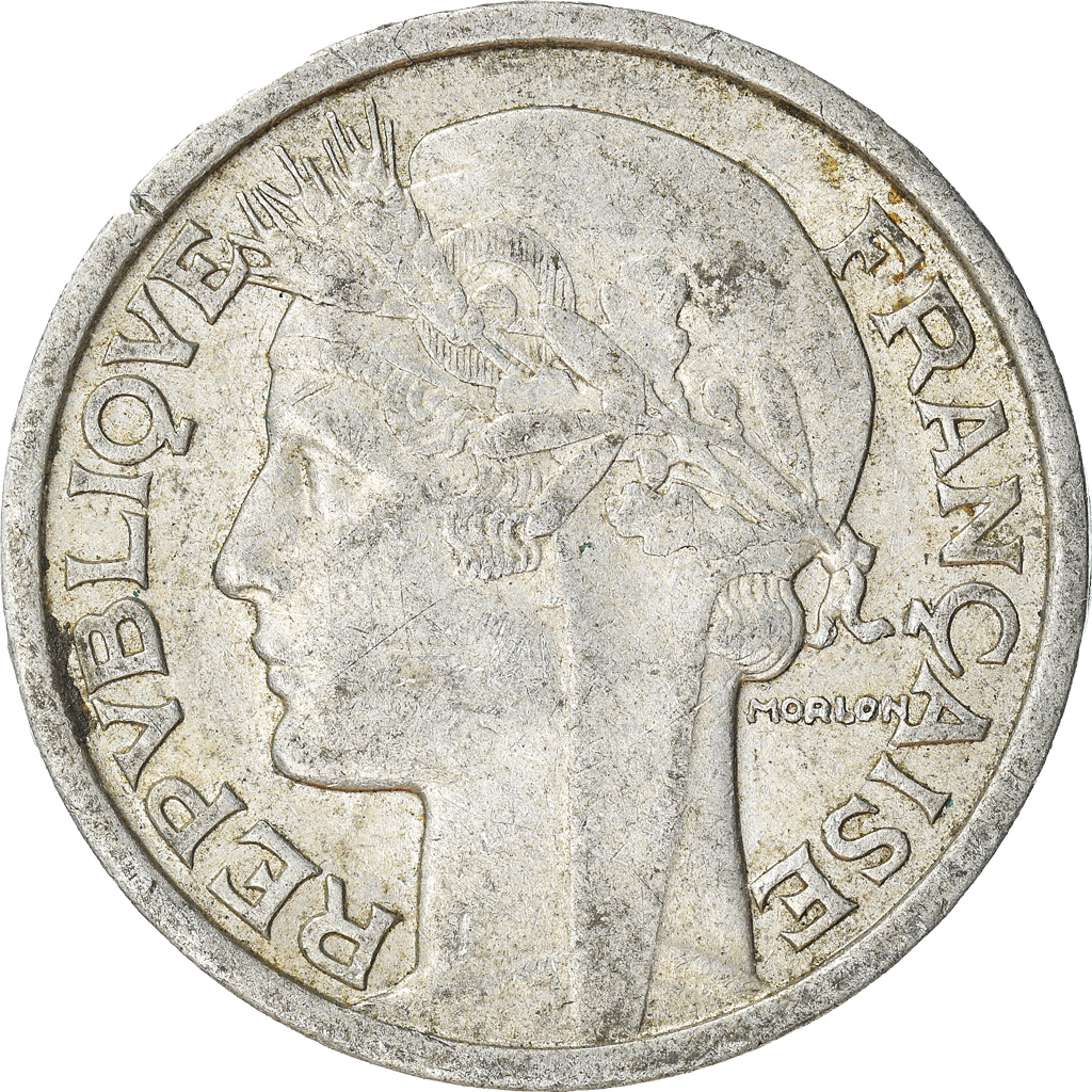 Moneda, Francia, 2 Francs, 1949