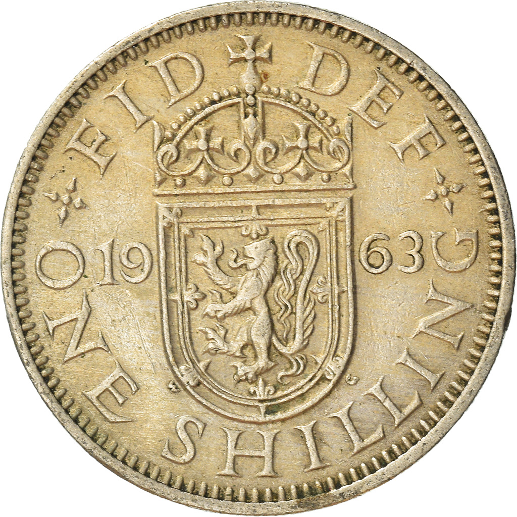 Moneda, Gran Bretaña, Shilling, 1963