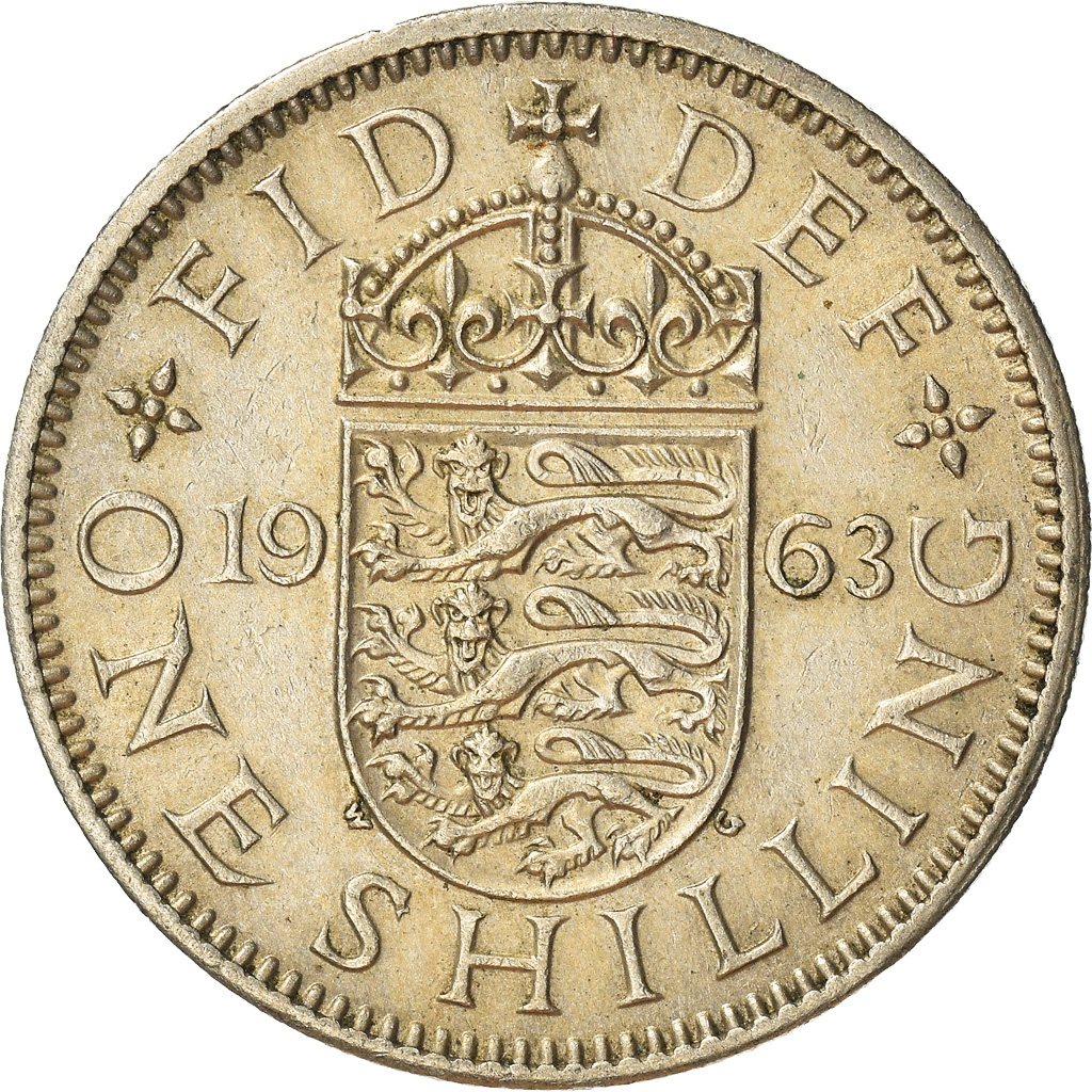 Moneda, Gran Bretaña, Shilling, 1963