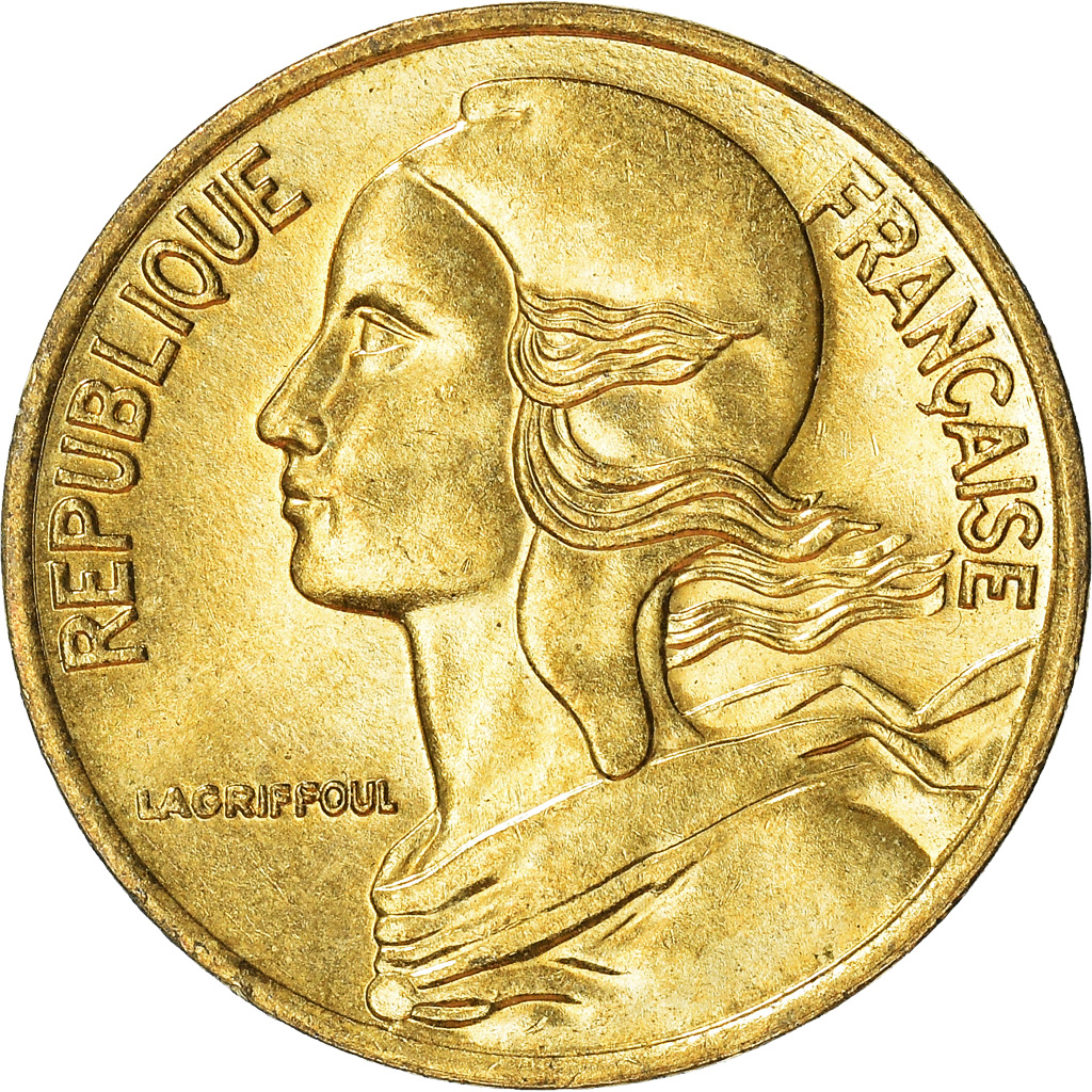Moneda, Francia, 5 Centimes, 1998