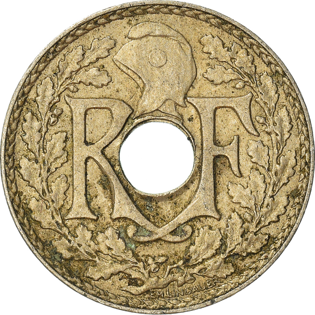 Moneda, Francia, 5 Centimes, 1935