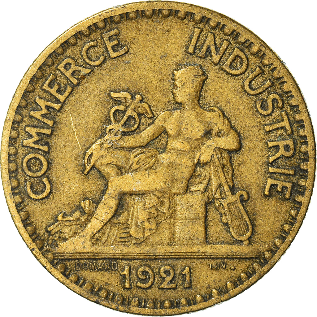 Moneda, Francia, 2 Francs, 1921