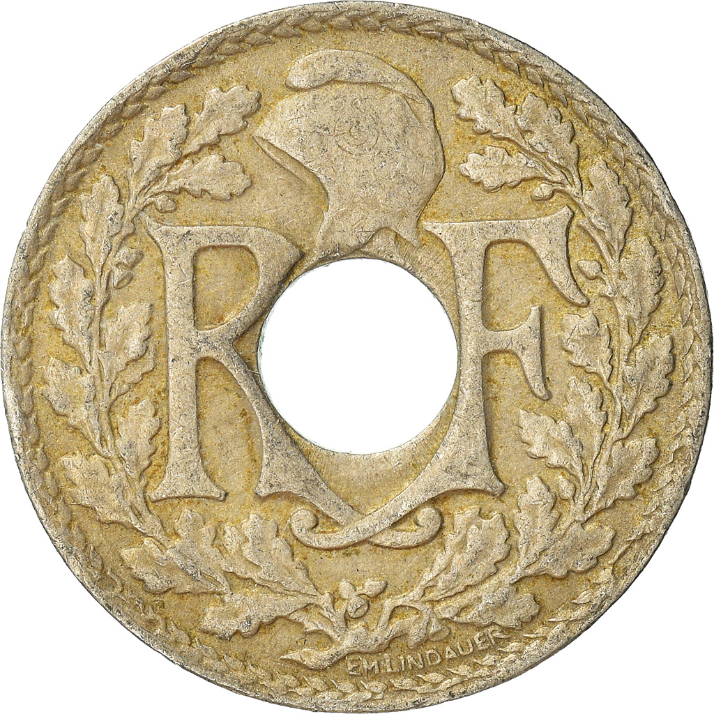 Moneda, Francia, 10 Centimes, 1925