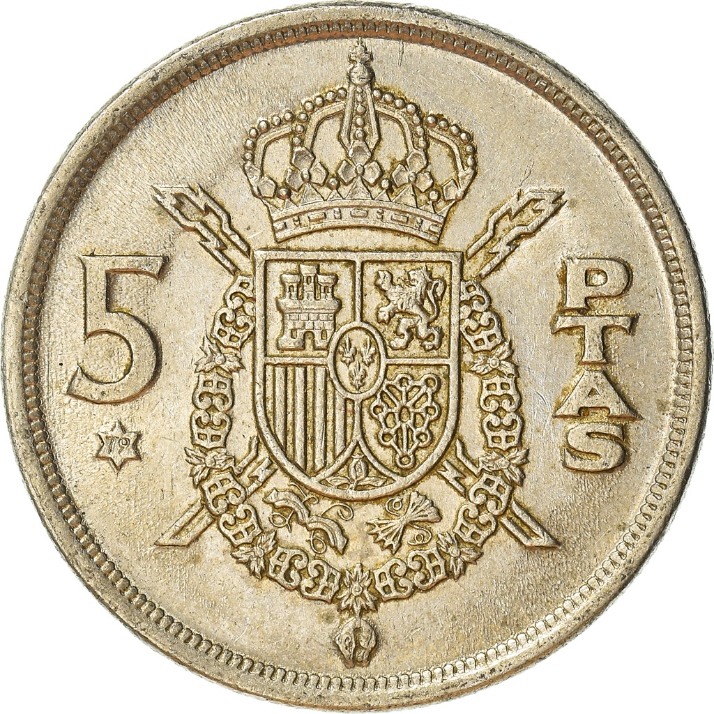 Moneda, España, 5 Pesetas, 1979