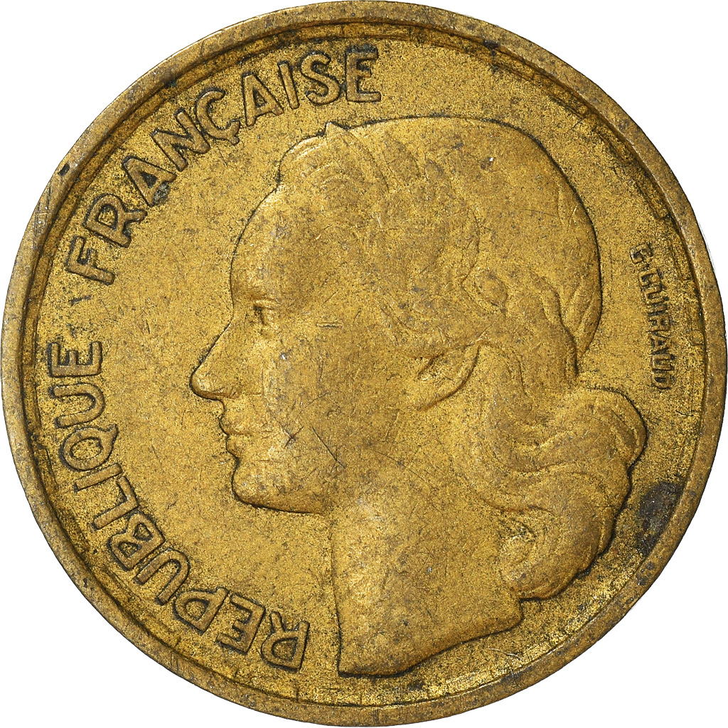 Moneda, Francia, 10 Francs, 1952