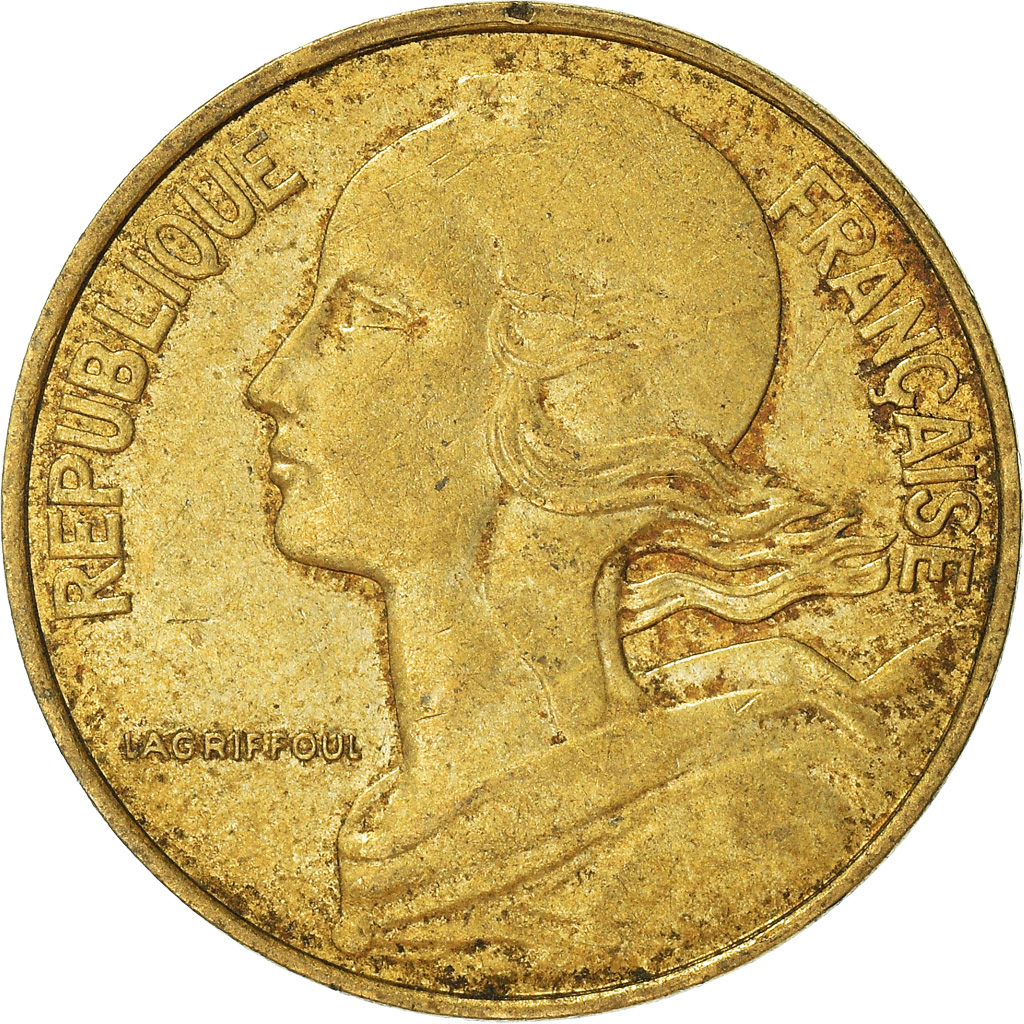 Moneda, Francia, 10 Centimes, 1978
