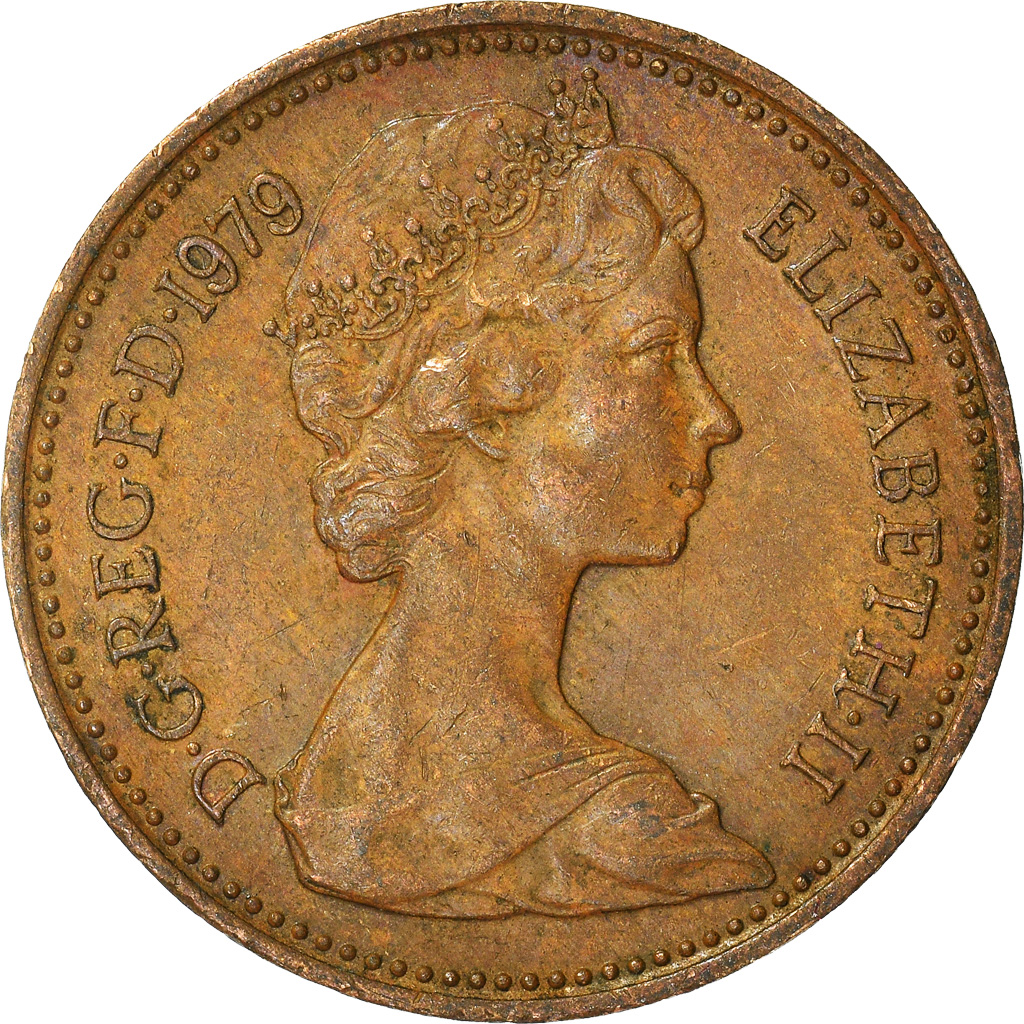 Moneda, Gran Bretaña, New Penny, 1979