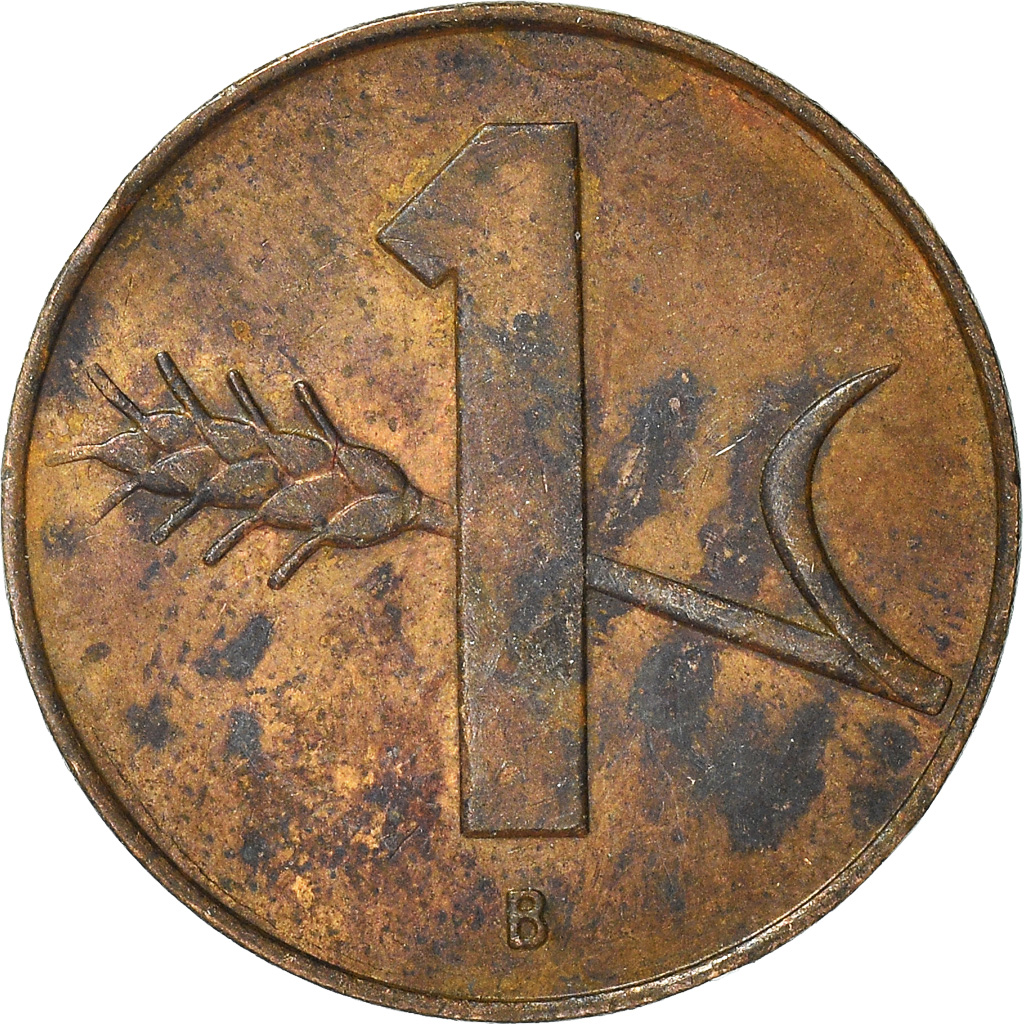 Moneda, Suiza, Rappen, 1963