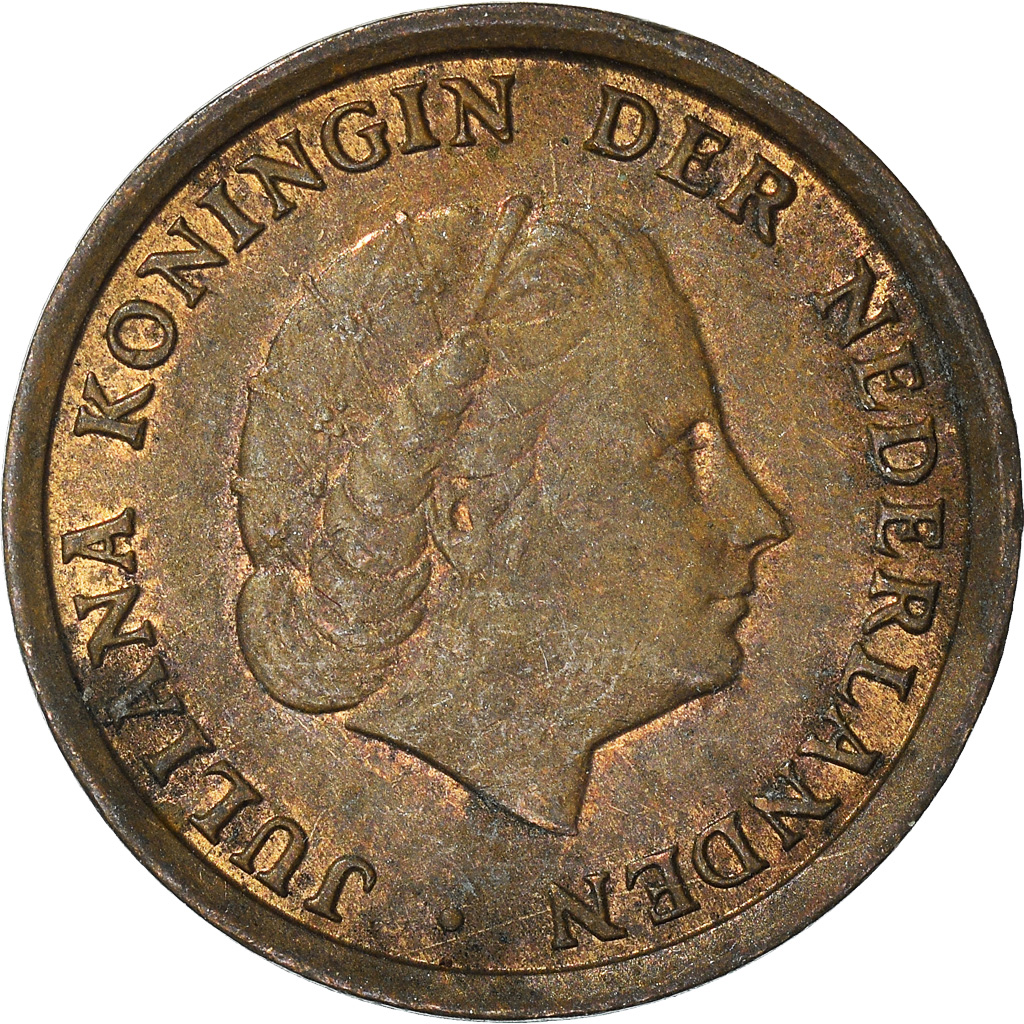 Moneda, Países Bajos, Cent, 1970