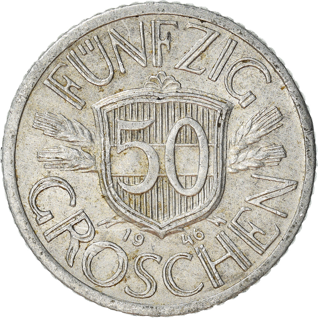 Moneda, Austria, 50 Groschen