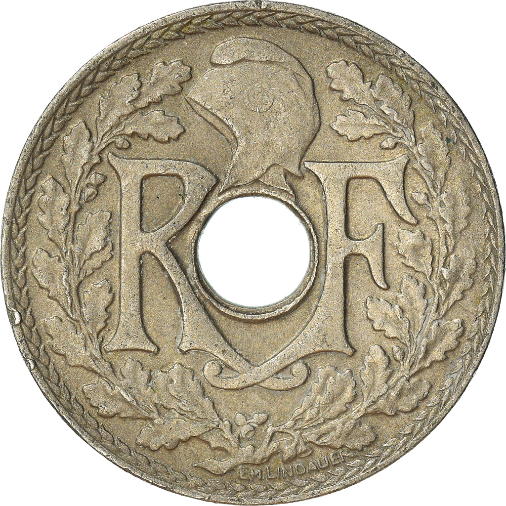 Moneda, Francia, 10 Centimes, 1937