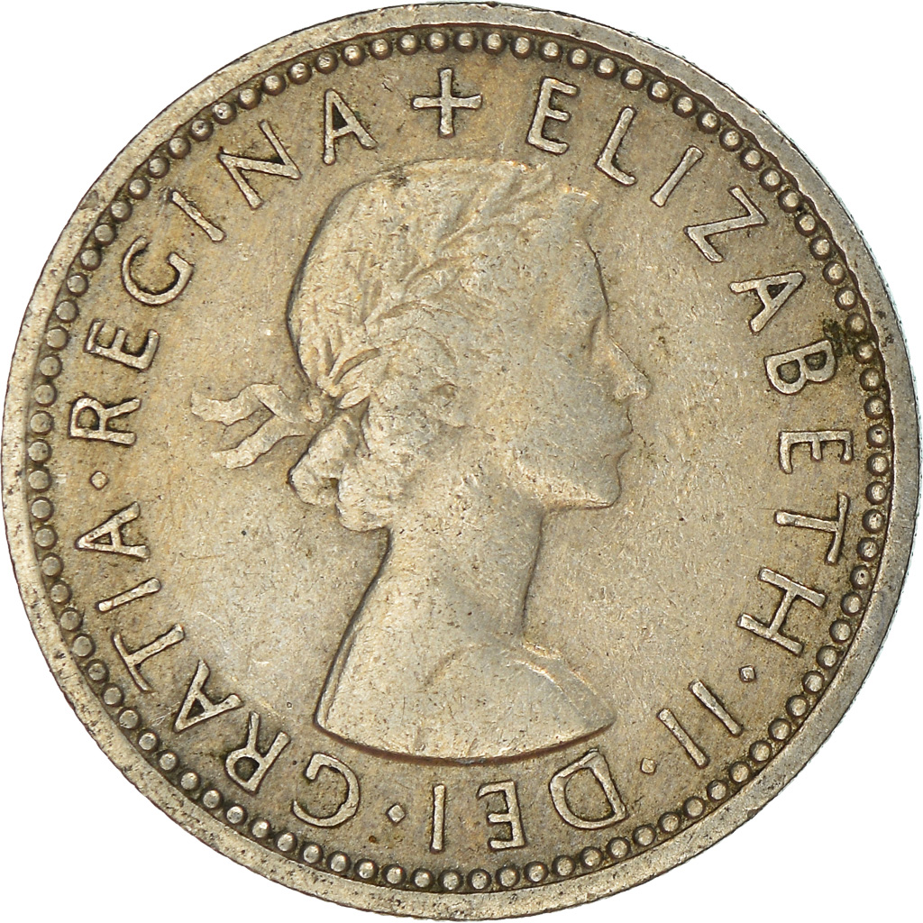 Moneda, Gran Bretaña, 6 Pence, 1962