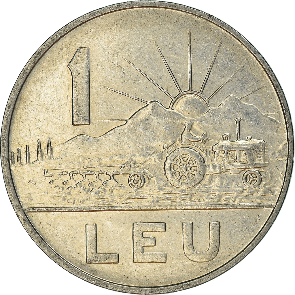 Moneda, Rumanía, Leu, 1966