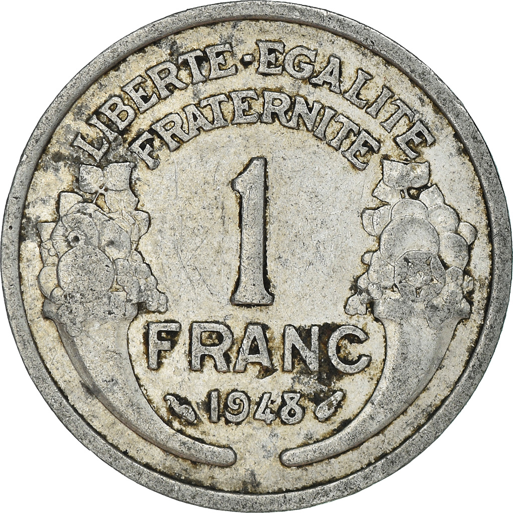 Moneda, Francia, Franc, 1948