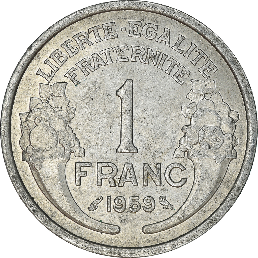 Moneda, Francia, Franc, 1959