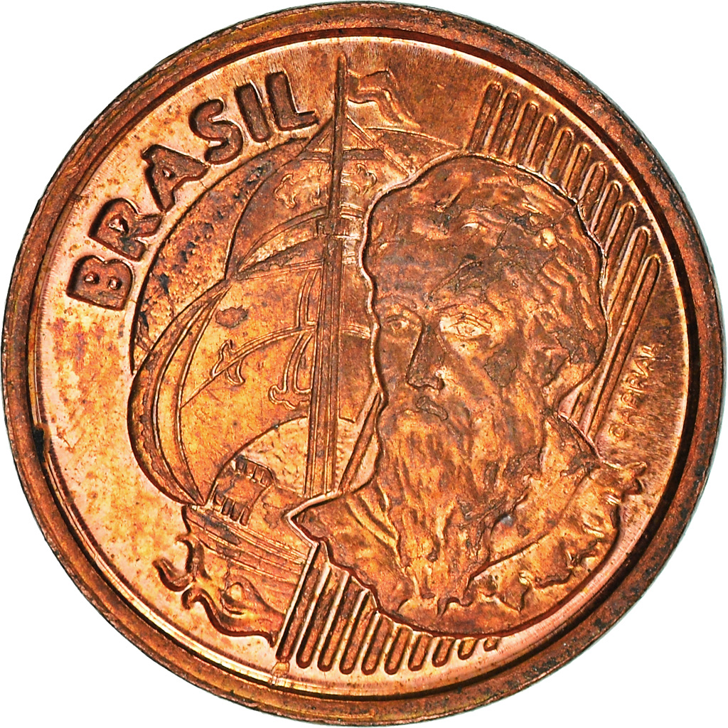 Moneda, Brasil, Centavo, 1998