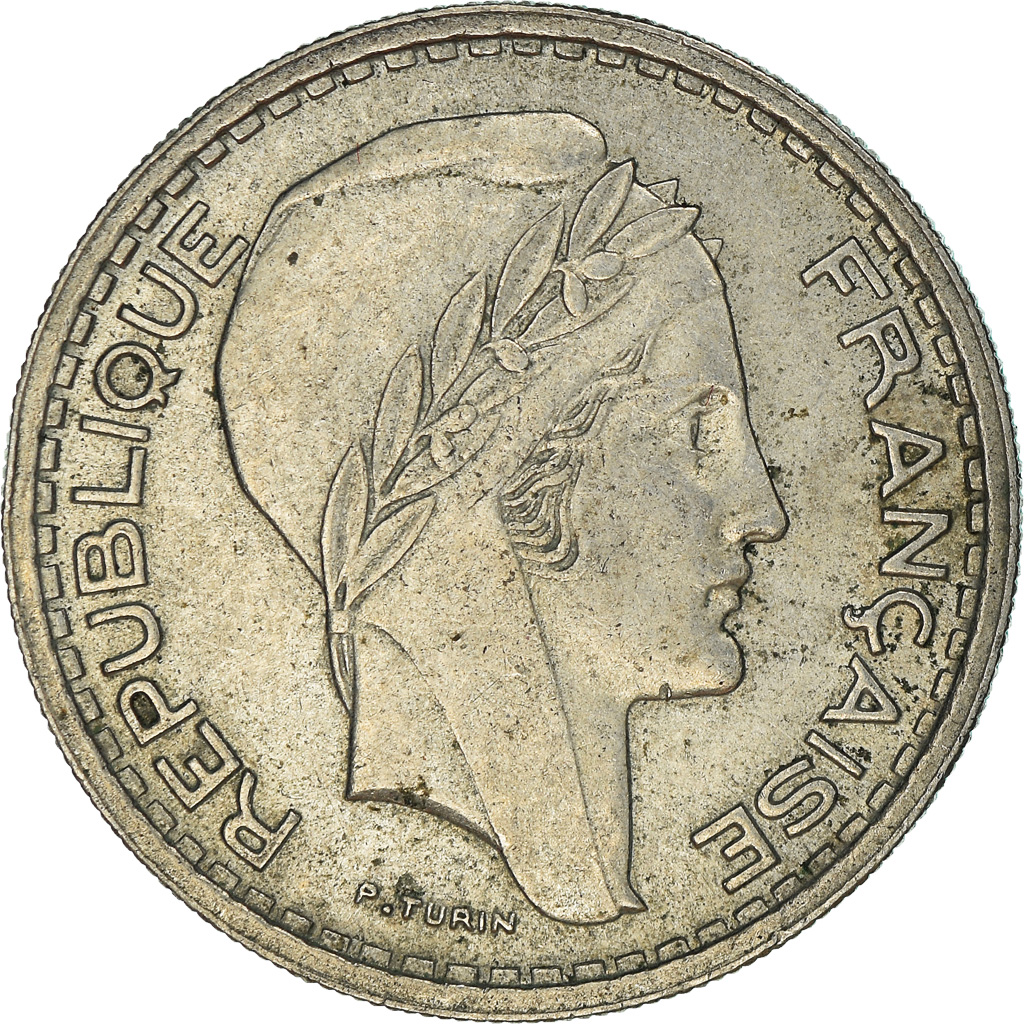 Moneda, Francia, 10 Francs, 1948